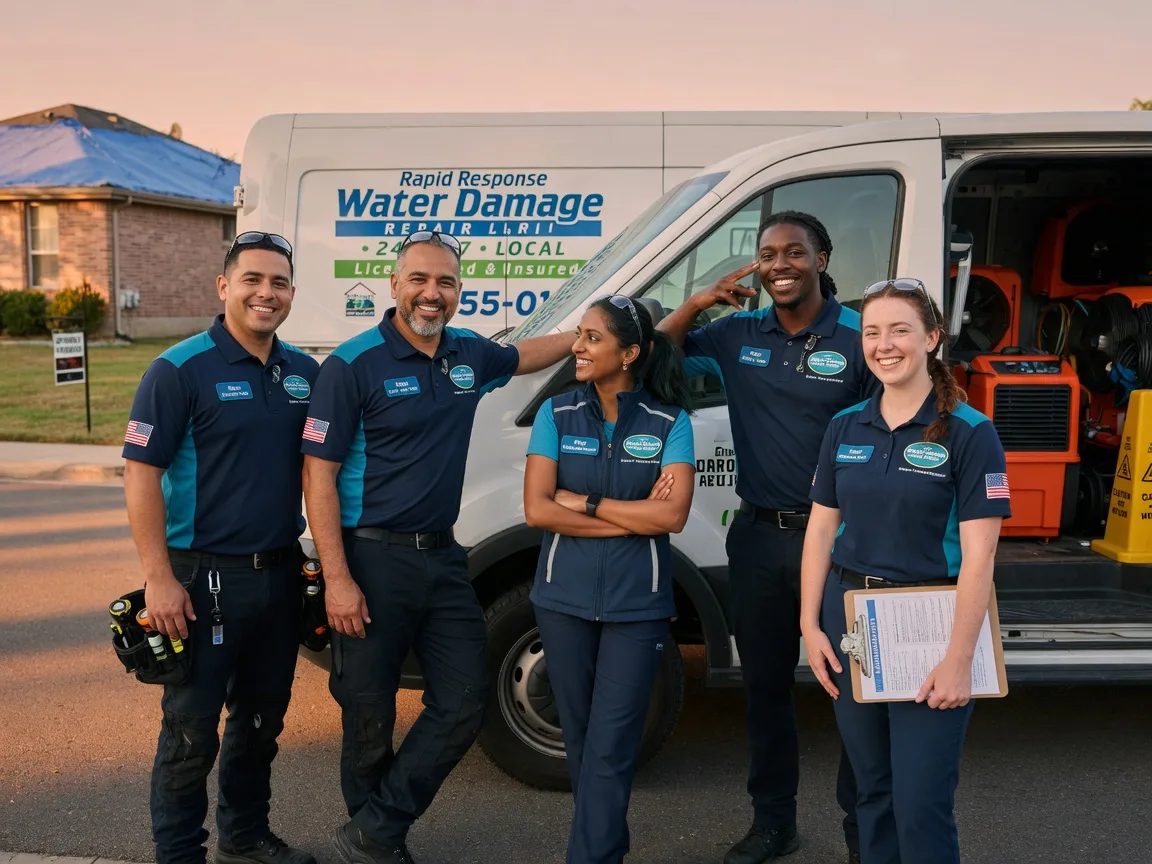 Water Damage Restoration company in Corn, OK